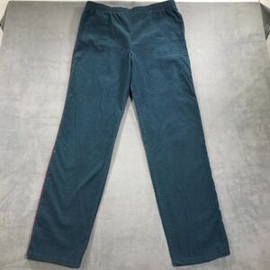 Vintage Madewell Corduroy Pants Men's 32x34 Blue Red Piping Stripe USA Made MASS